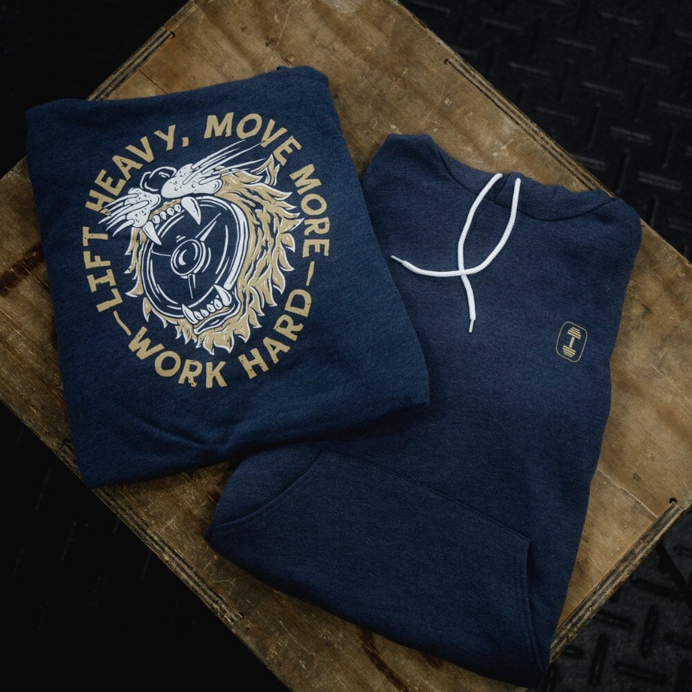 Lift Heavy Work Hard Hoodie The Lift Box S 